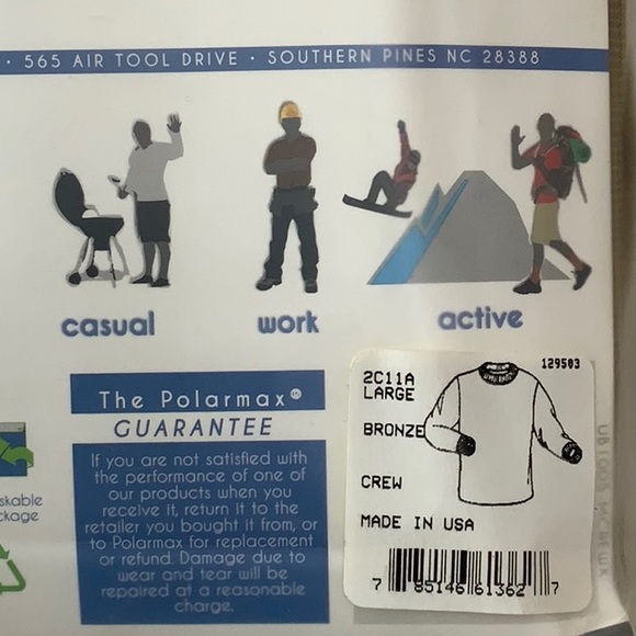 PolarMax BASELAYER 2.0 MIDWEIGHT DOUBLE - Bronze - Picture 9 of 12